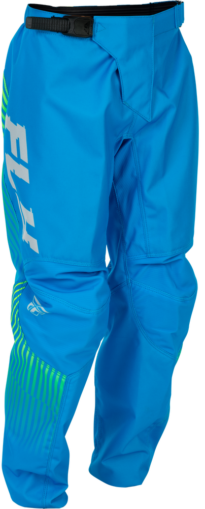 Fly Racing 2026 F-16 Youth Pants — Blue/Hi-Vis
