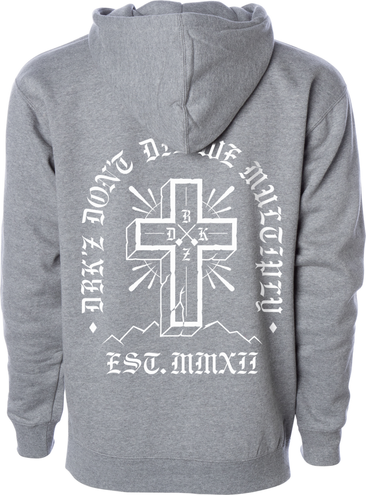 Dbk Multiply Zip Hoodie Gunmetal Heather XL