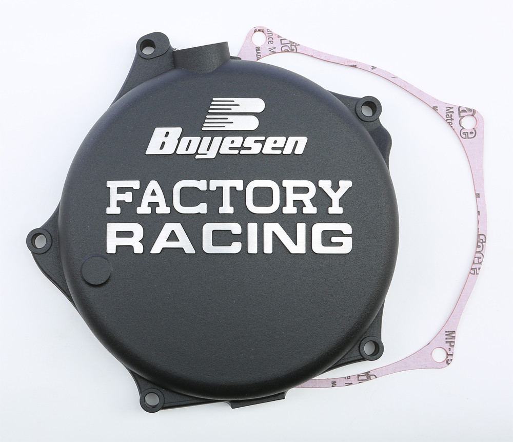 BOYESEN FACTORY RACING CLUTCH COVER BLACK
