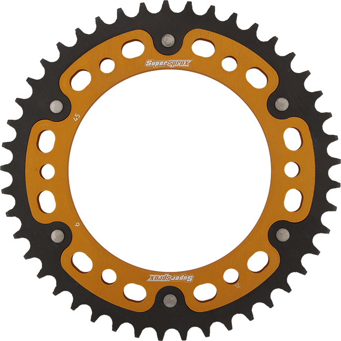 REAR STEALTH SPROCKET ALU/STL 45T-525 GLD BMW