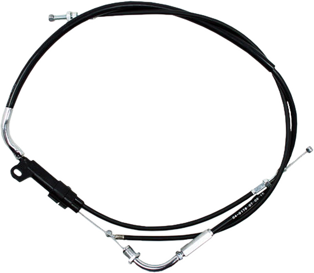 MOTION PRO BLACK VINYL THROTTLE PULL CABLE