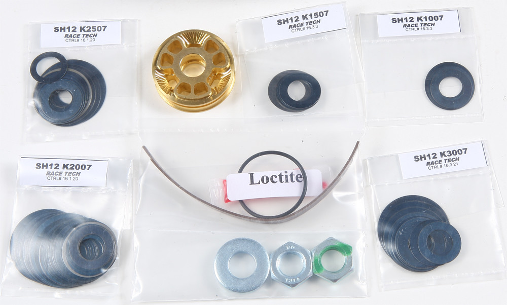 RACE TECH SHOCK GOLD VALVE