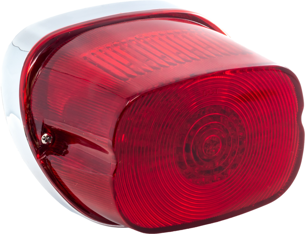 Letric Lighting Co Sqaureback Led Tailight Red Lense Hardwire