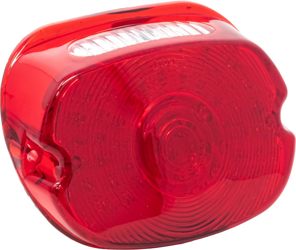 SLANTBACK LOW LED TAILIGHT RED LENSE