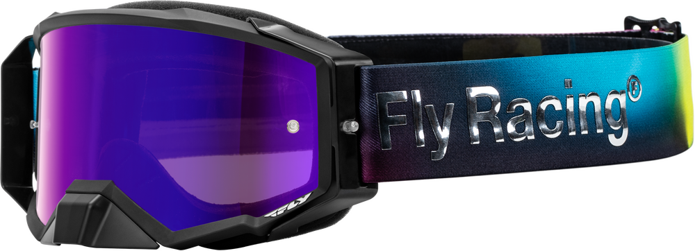 Fly Racing Zone Elite Goggles — Fuchsia/Electric Blue