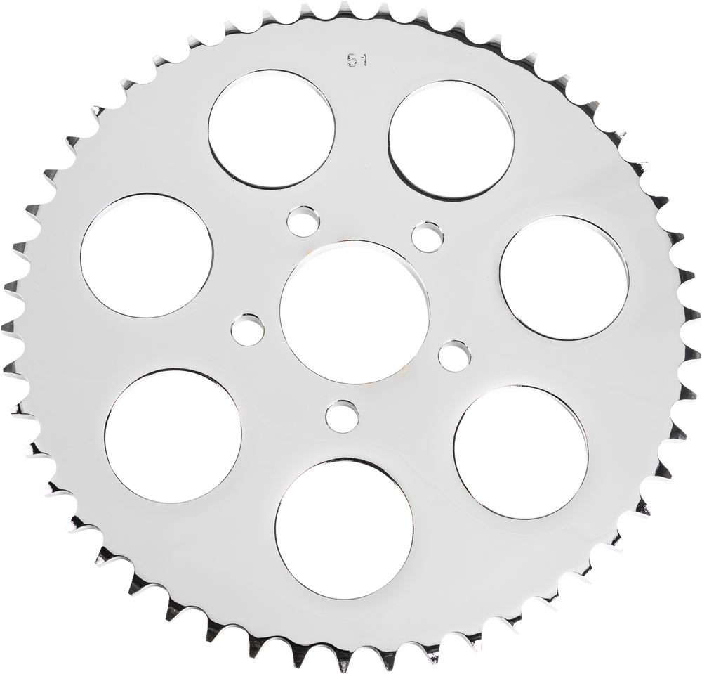 HARDDRIVE REAR SPROCKET 51T CHROME BIG TWIN 00-13