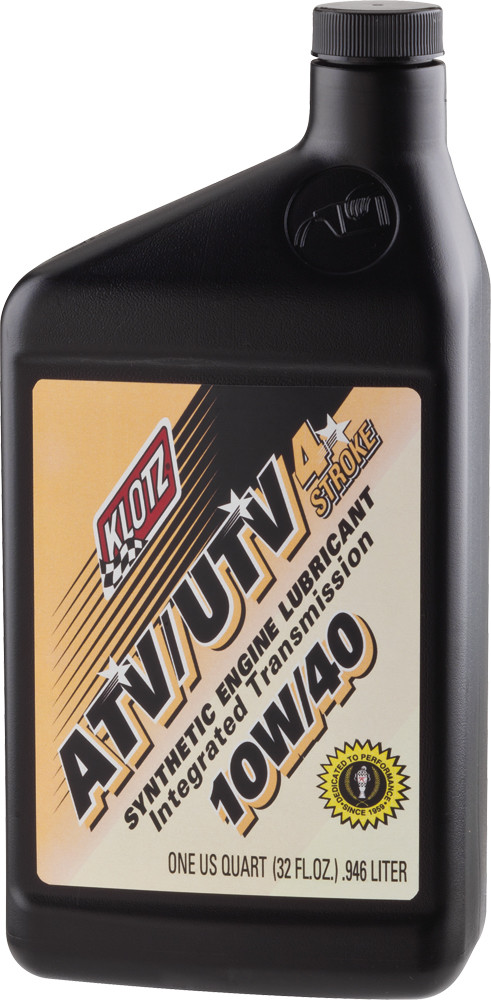 KLOTZ ATV/UTV SYNTHETIC ENGINE LUBRICANT 10W-40 32OZ