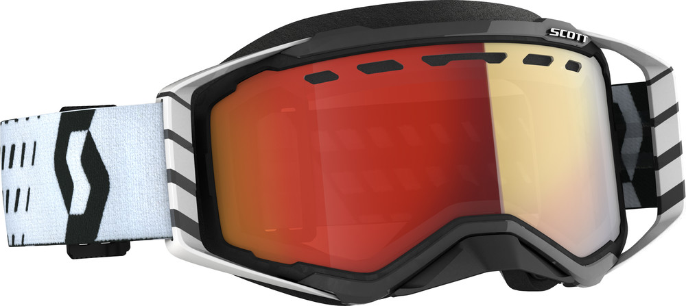Scott Prospect Snowcross Goggle — Black/White