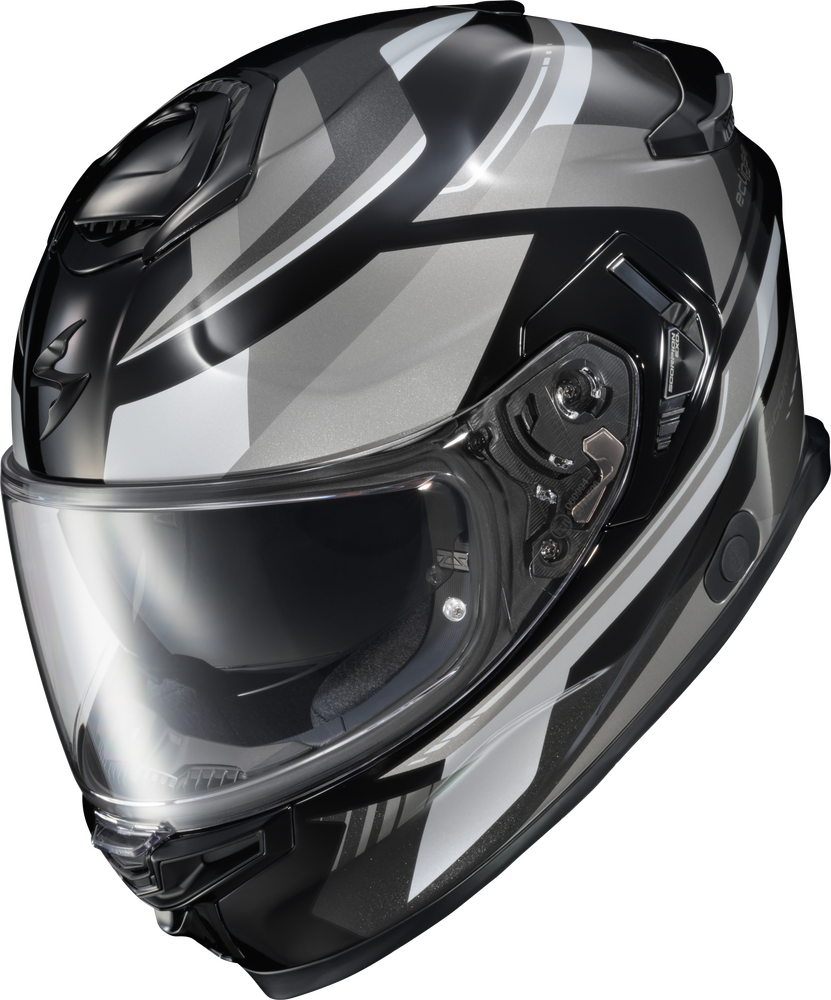 SCORPION EXO EXO-ECLIPSE FULL FACE HELMET LUNAR WHITE/BLACK 2X