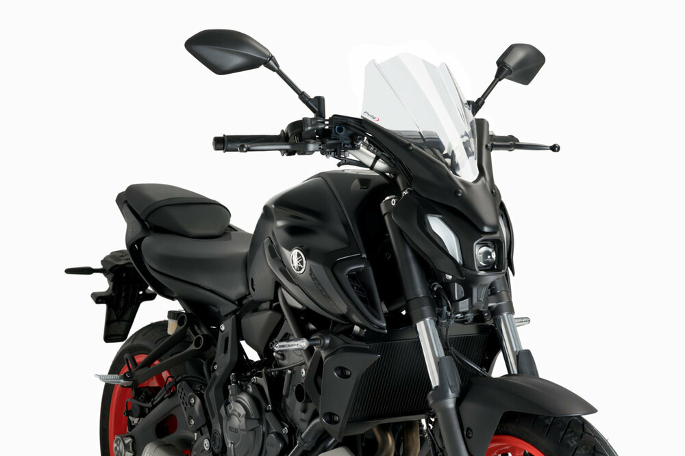Puig Touring Naked New Generation Windscreen Yamaha MT-07 2021-2024