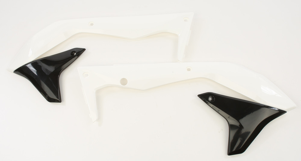 ACERBIS RADIATOR SHROUDS WHITE/BLACK