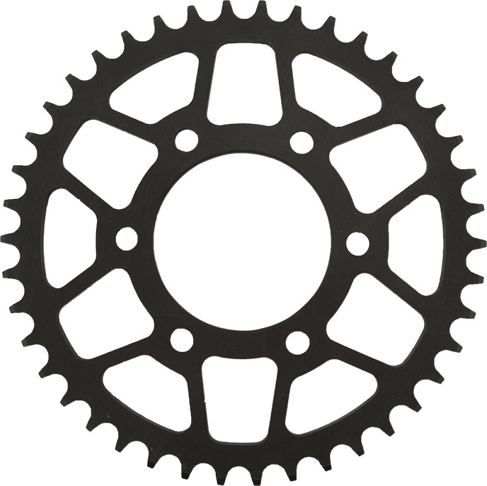 SUPERSPROX REAR SPROCKET STEEL 42T-525 BLK KAW