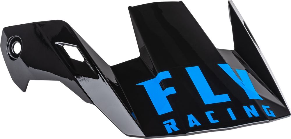 RAYCE HELMET VISOR BLACK/BLUE XL