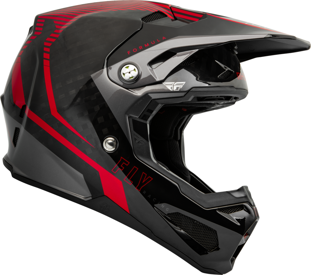 FLY RACING FORMULA CARBON TRACER HELMET RED/BLACK SM