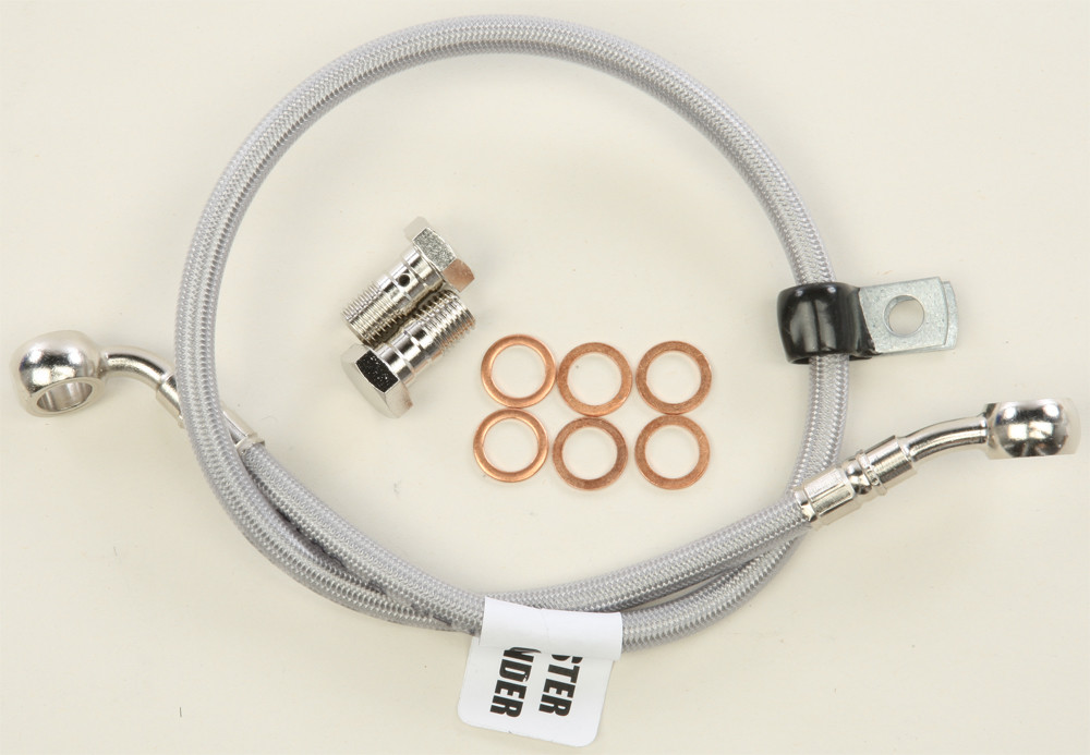 BRAKELINE STAINLESS STEEL CABLE REAR