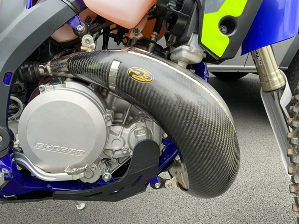 P3 PIPE  GUARD  CARBON  FIBER SHERCO