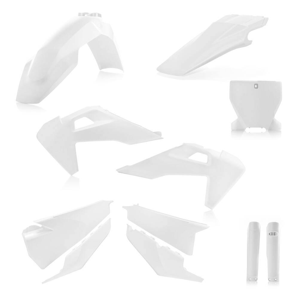 ACERBIS FULL PLASTIC KIT WHITE