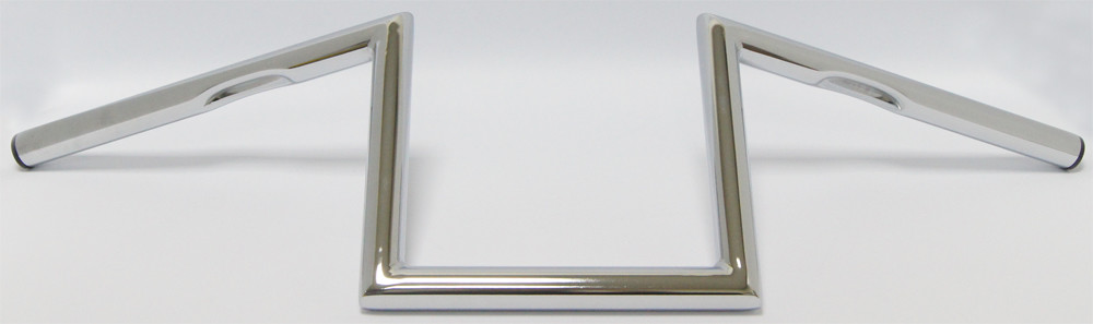 HARDDRIVE 1" Z-BAR DIMPLED 8" CHROME