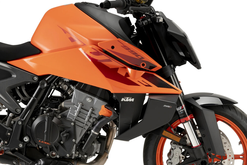 PUIG DOWNFORCE SIDE SPOILERS MATT BLACK KTM