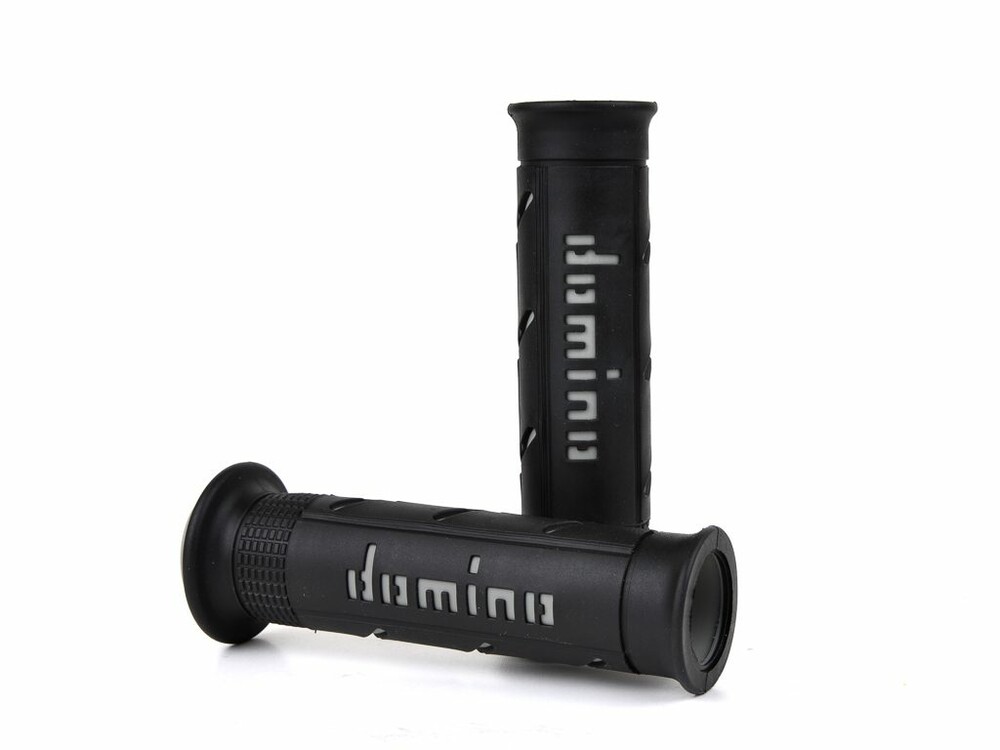 DOMINO RACING XM2 GRIPS BLACK/GREY PAIR