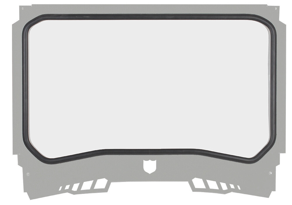 PRO XP/R FRONT WINDSHIELD GHOST GREY