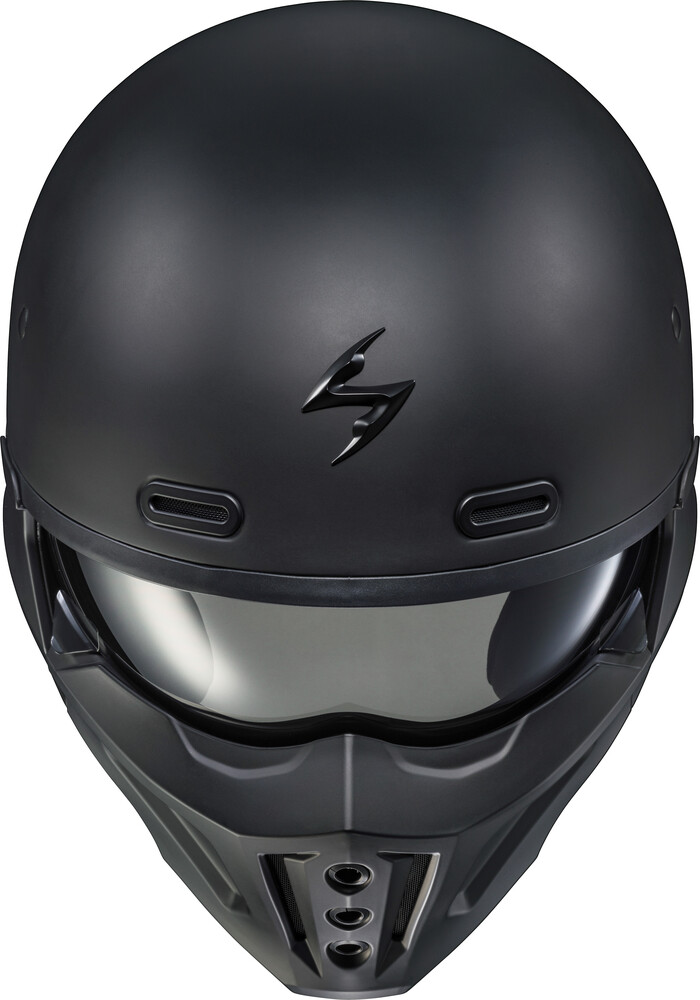 SCORPION EXO COVERT X OPEN-FACE HELMET MATTE BLACK MD