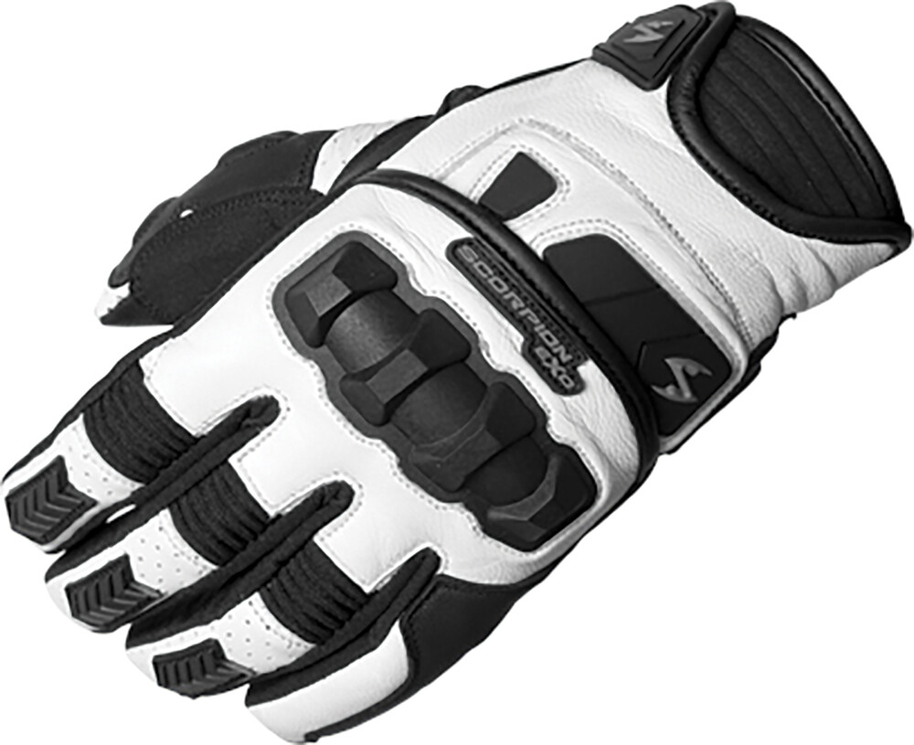 SCORPION EXO KLAW II GLOVES WHITE LG
