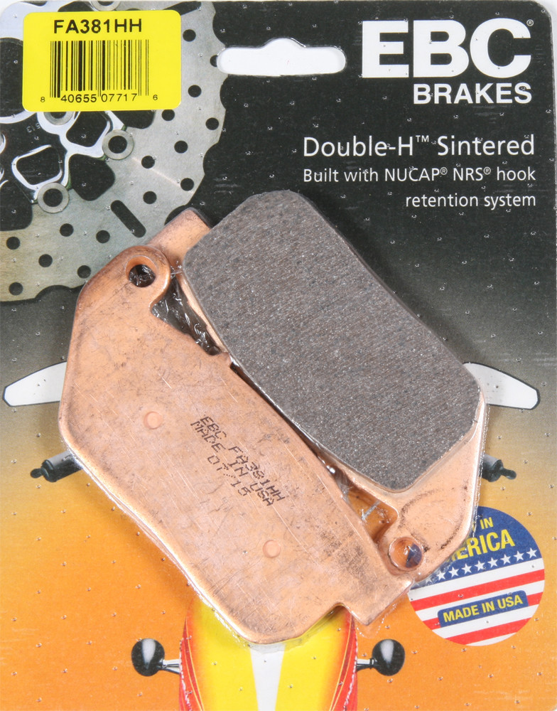 EBC Double-H Sintered Front Brake Pads For Harley Sportster 2004-2013