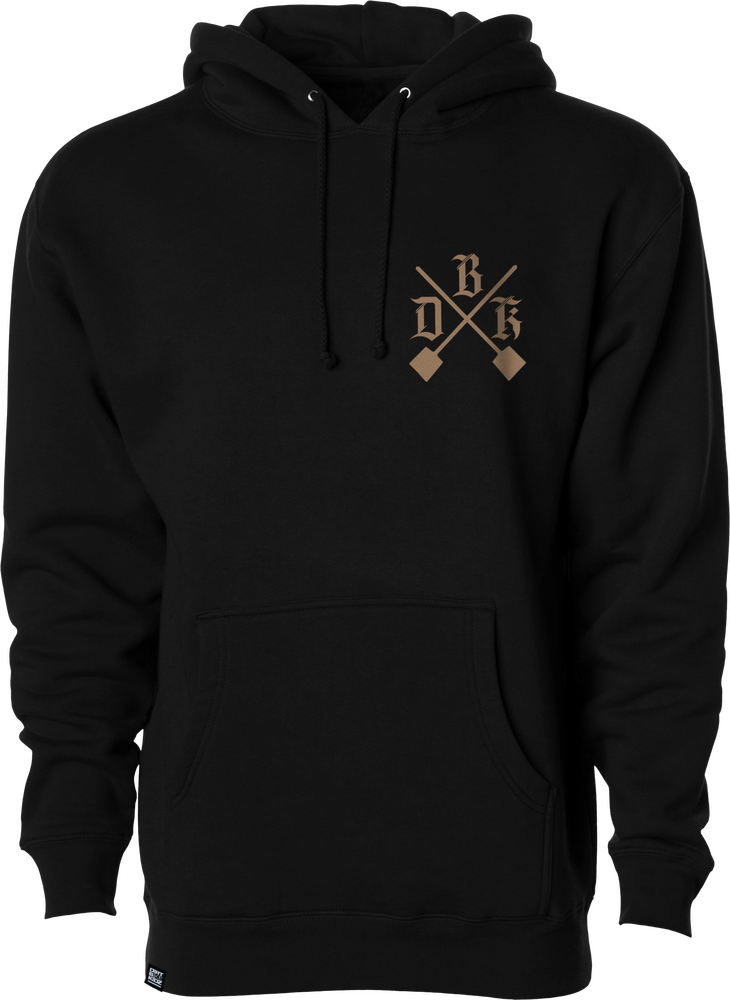 Dbk Camo Shovels Hoodie Black 2x