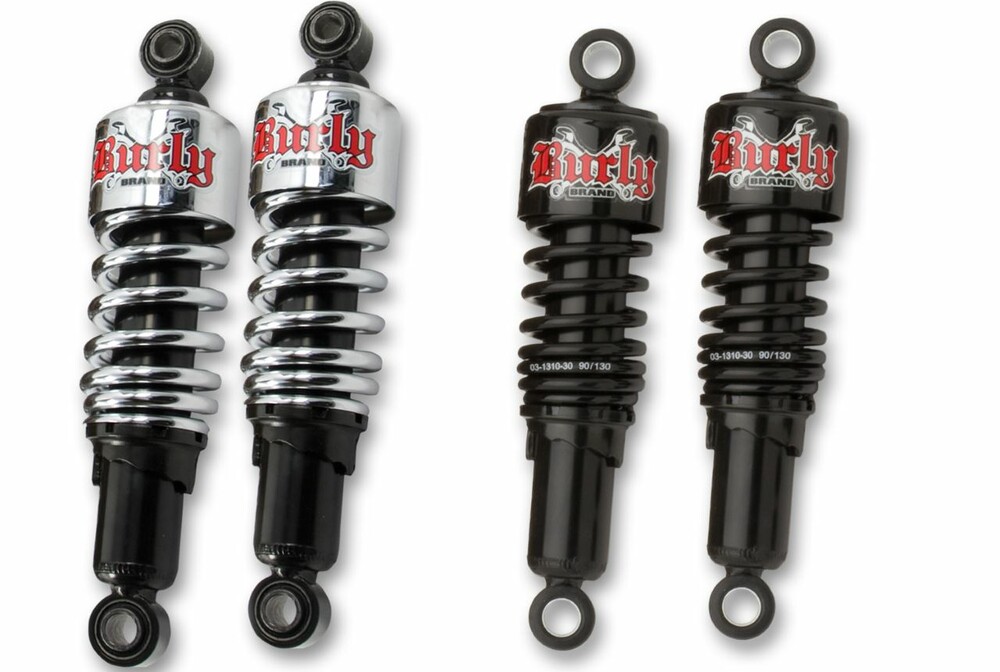 BURLY BRAND SLAMMER SHOCKS 10.5" BLK FLT 97-22