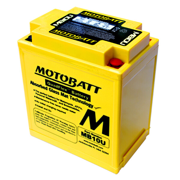 MOTOBATT BATTERY MB10U SEALED FACTORY ACTIVATED