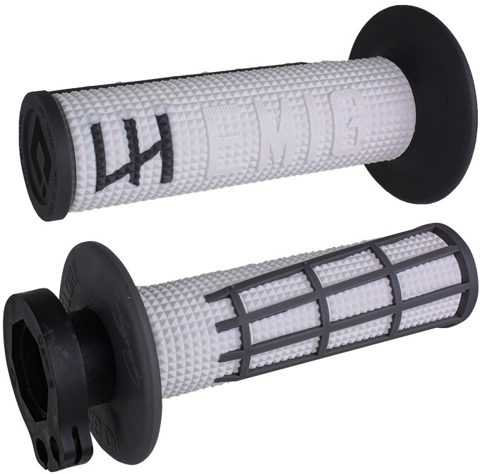 ODI EMIG 2.0 - V2 LOCK-ON GRIP WHITE/GRAPHITE