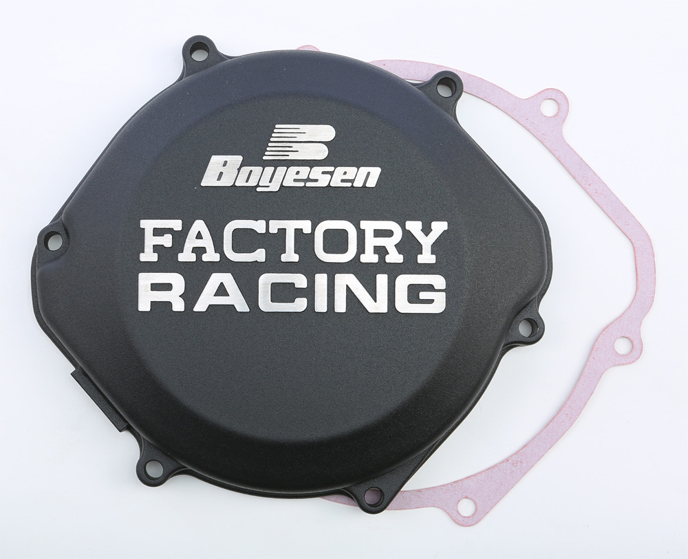 BOYESEN FACTORY RACING CLUTCH COVER BLACK