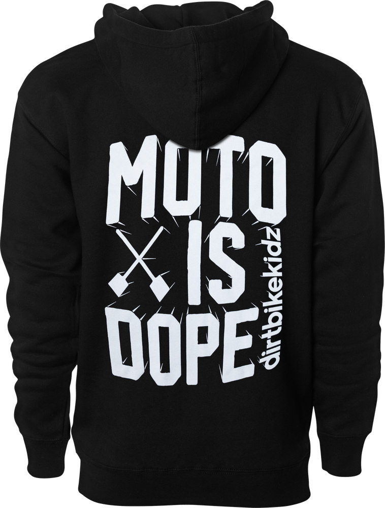 Dbk Moto Is Dope Hoodie Black LG