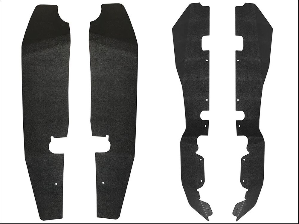 SPIKE OVER FENDERS BLACK SET(4) KAW