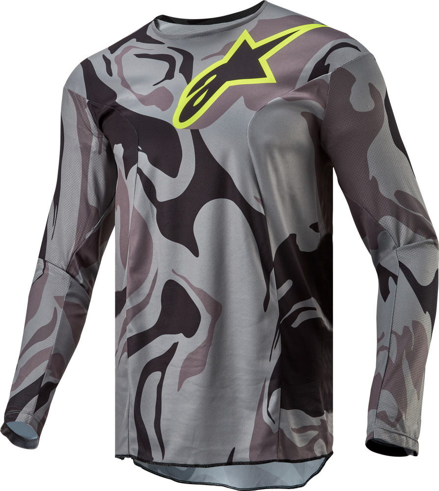 RACER TACTICAL JERSEY CAST GREY/CAMO/MAGNET 2X