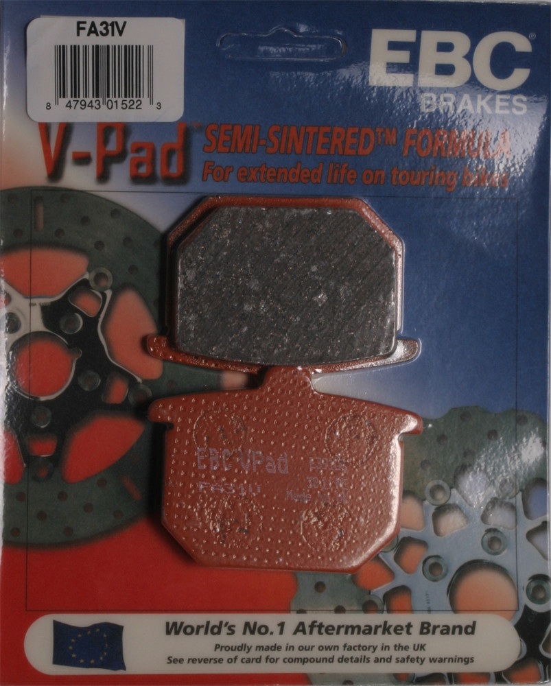 EBC Semi-Sintered Front and Rear Brake Pads