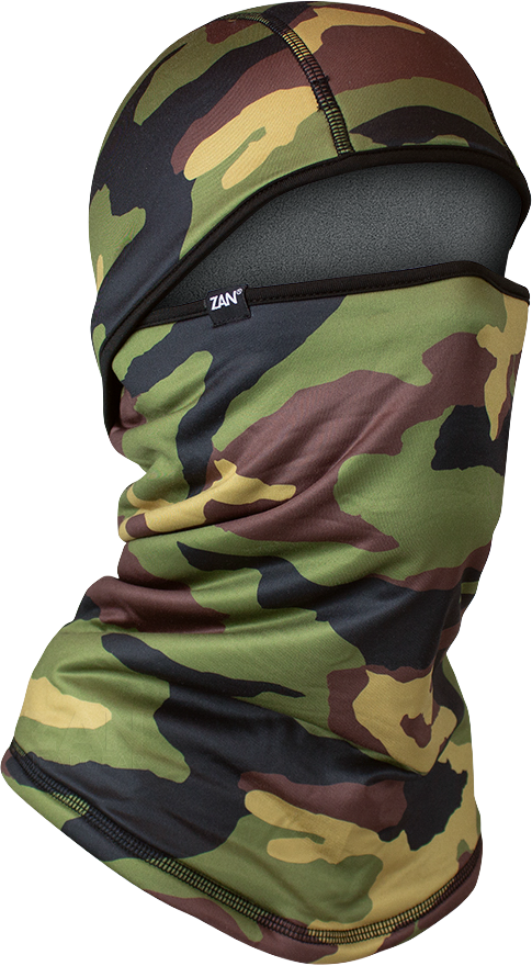 Zan Adult Sportflex Convertible Balaclava — Camouflage