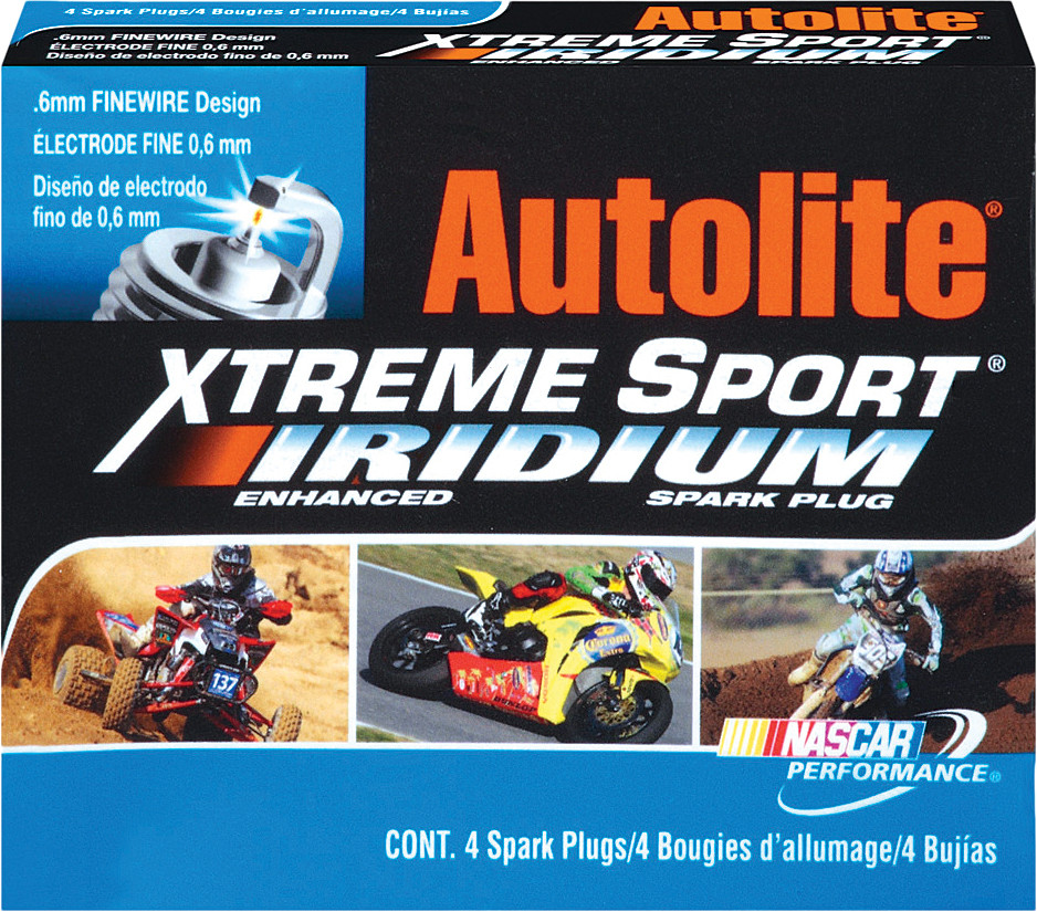 AUTOLITE SPARK PLUG XS4163/4 IRIDIUM XTREME SPORT