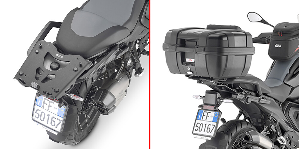 SPECIFIC REAR RACK MONOKEY BLACK BMW