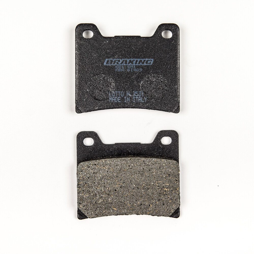 BRAKING BRAKE PAD SET SEMI-METALLIC