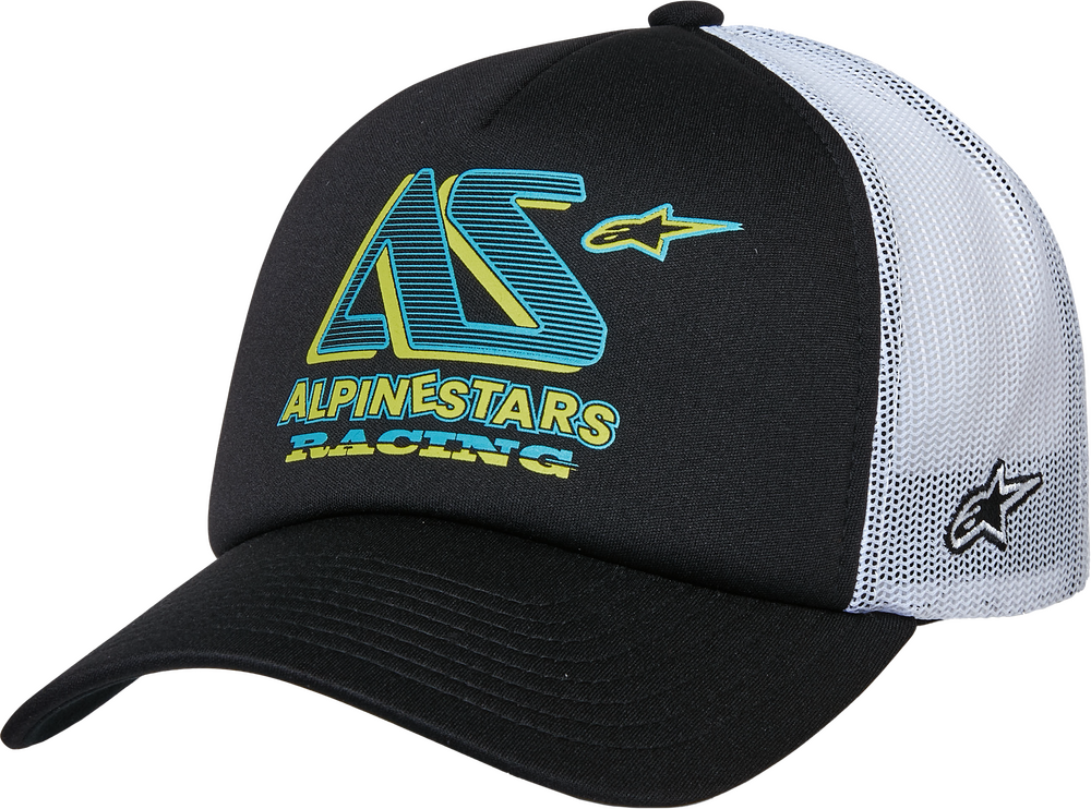 Alpinestars Ayess Trucker Hat — Black/White