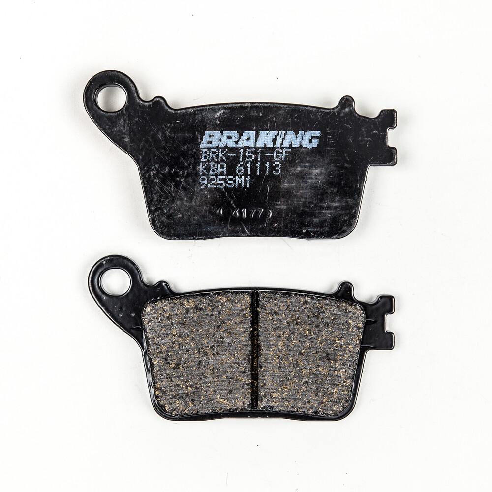 BRAKING BRAKE PAD SET SEMI-METALLIC