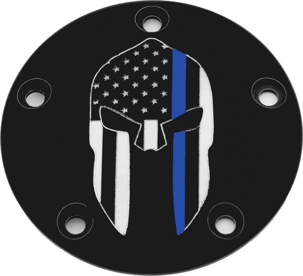 TC TIMER COVER SPARTA BLUE LINE BLACK