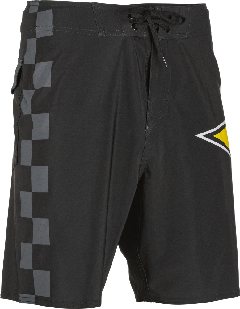 FLY ROCKSTAR BOARDSHORTS BLACK/GREY SZ 30