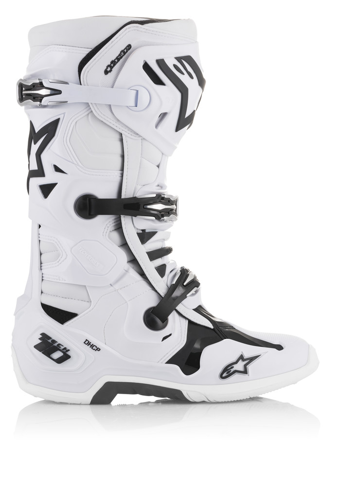ALPINESTARS TECH 10 BOOTS WHITE SIZE 11