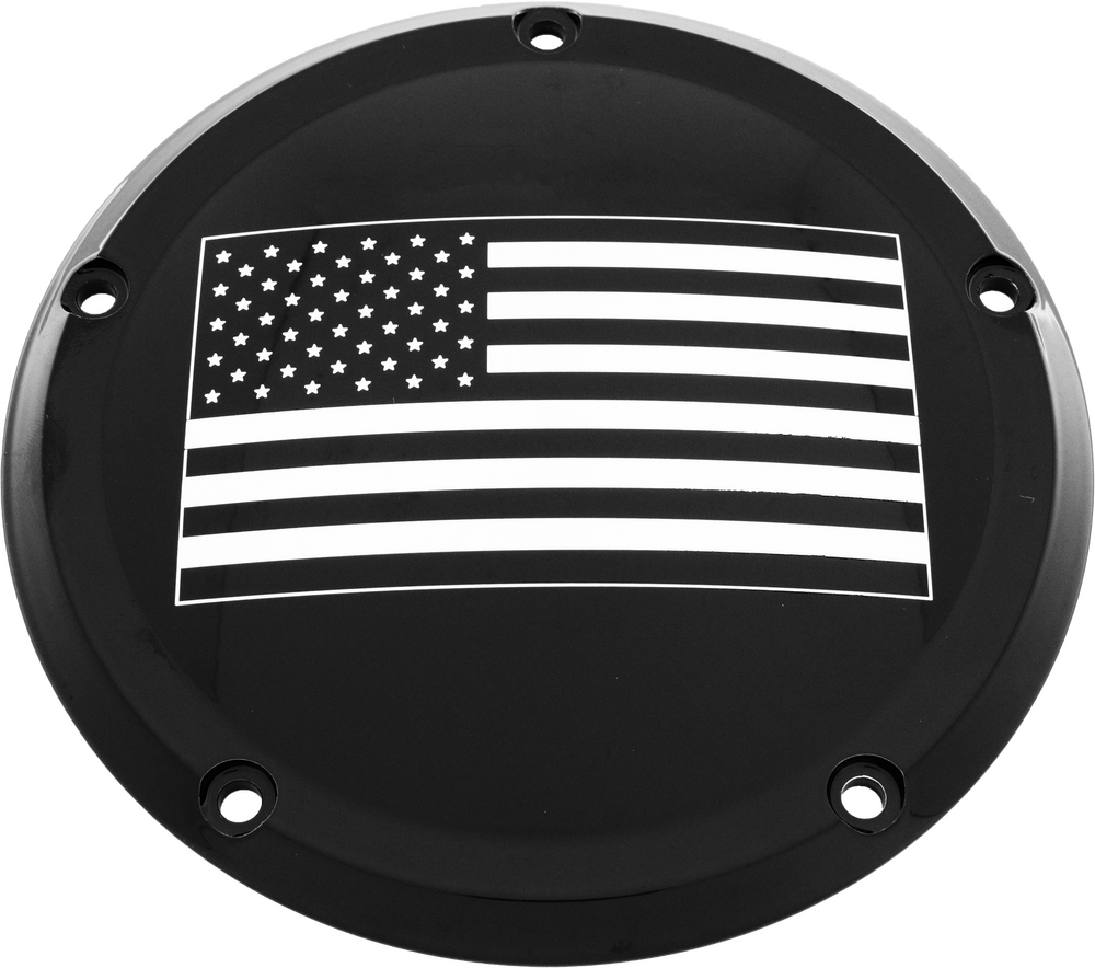 7   TC DERBY COVER AMERICAN FLAG BLACK