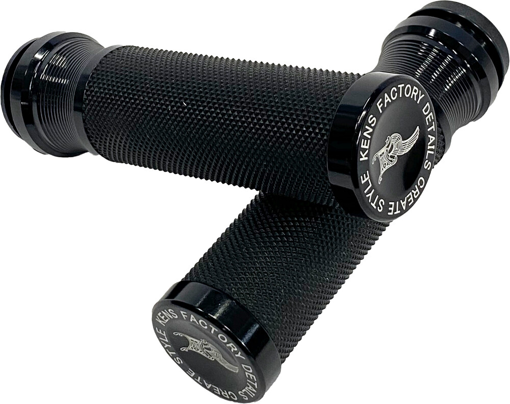 Ken's Factory Next Level Knurled Grips For Harley With Throttle by Wire