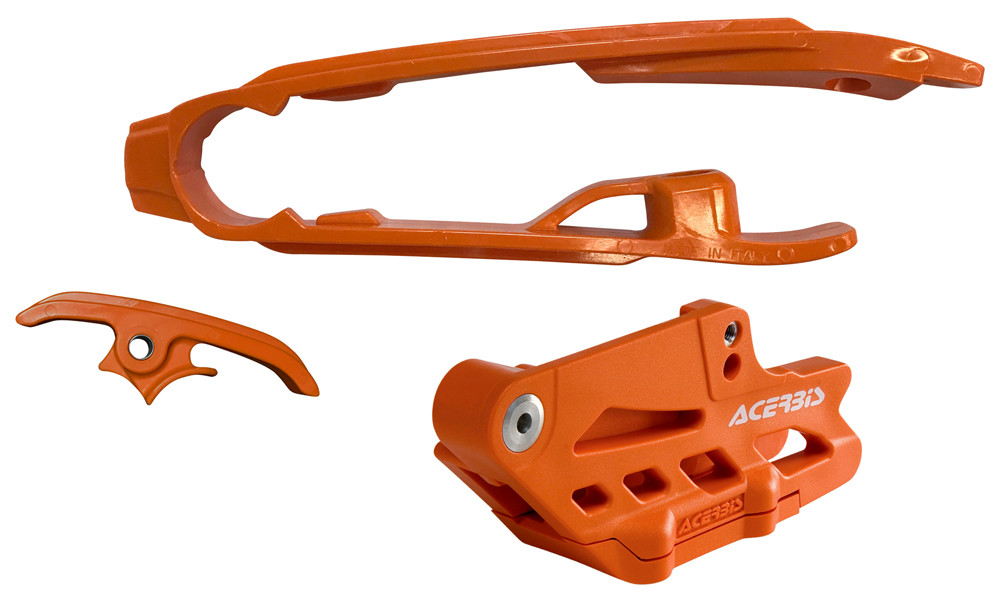 ACERBIS GUIDE/SLIDER KIT ORANGE