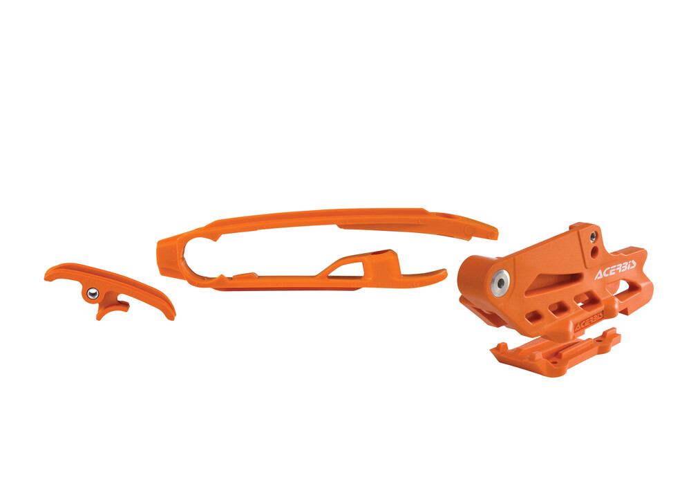 ACERBIS GUIDE/SLIDER KIT ORANGE